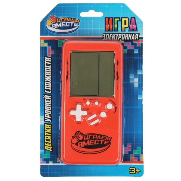 Электронная логическая игра блист.12*20,5*3см ИГРАЕМ ВМЕСТЕ в кор.2*84шт
