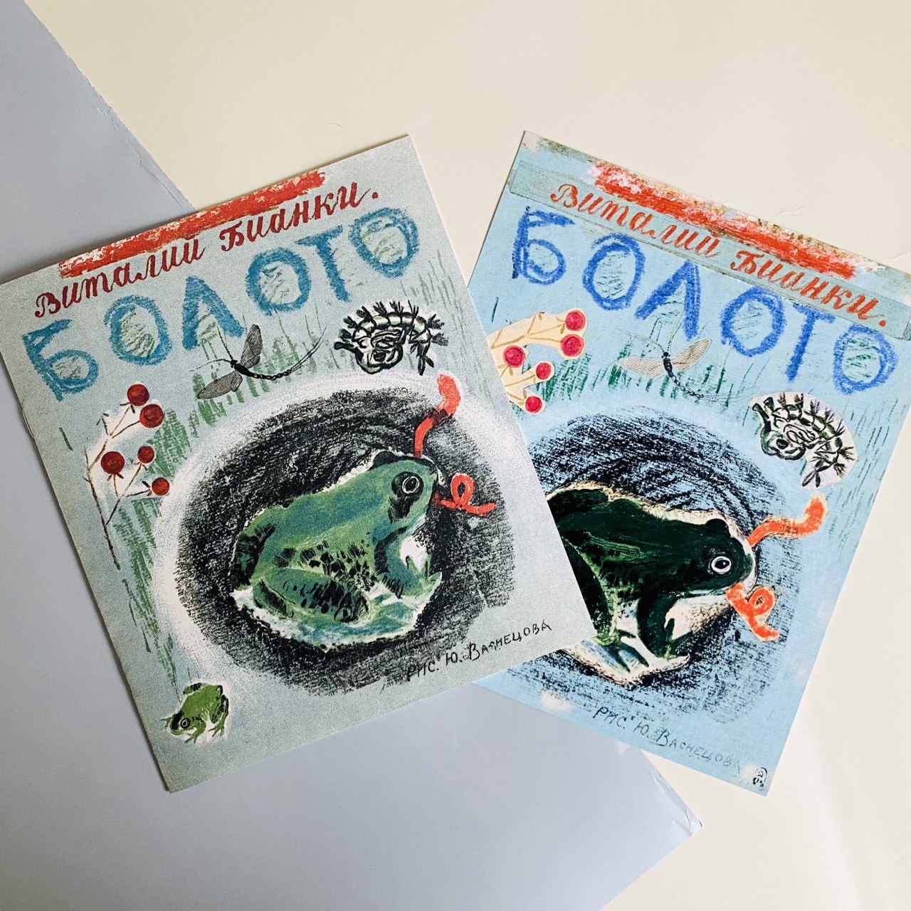 Болото (рис.Васнецова Ю.) (брошюра в папке + 8 открыток)