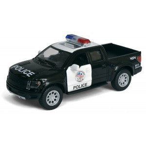 Машина металл. инерц. FORD f-150 stv raptor 2013 police 1:46 в дисплее Kinsmart уп-12шт в кор.2*6уп
