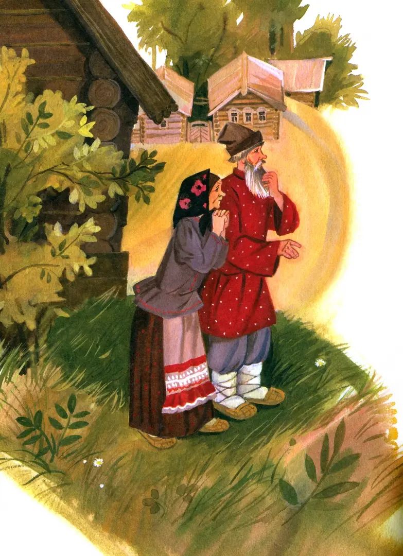 Книги нашего детства. Девочка и лиса /В обработке Капицы