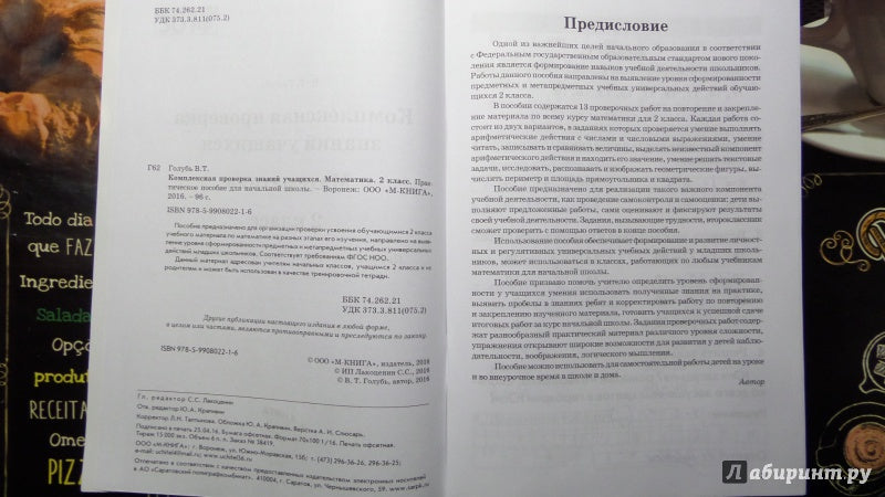 Голубь. Математика. Комплексная проверка знаний учащихся. Практическое пособие. 2 класс. ФГОС.