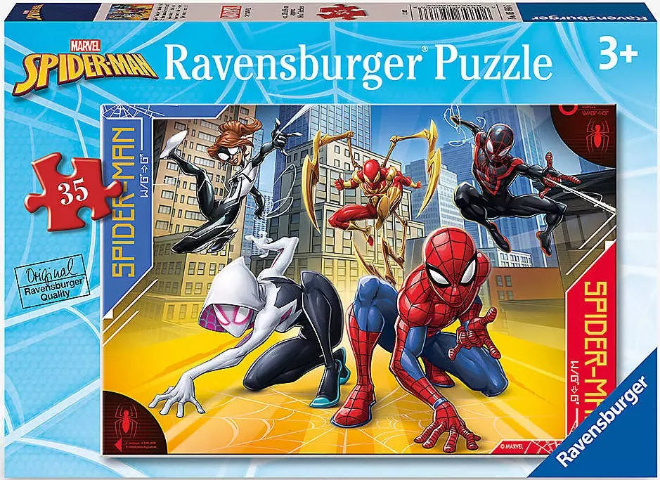 Ravensburger. Пазл карт. 35 арт.05686 "Spider-Man" (Человек-Паук)