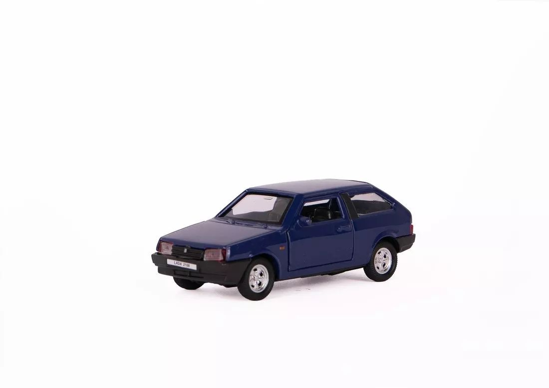 Welly. Машинка 1:38 "LADA 2108" пруж. мех., синий арт.42377W