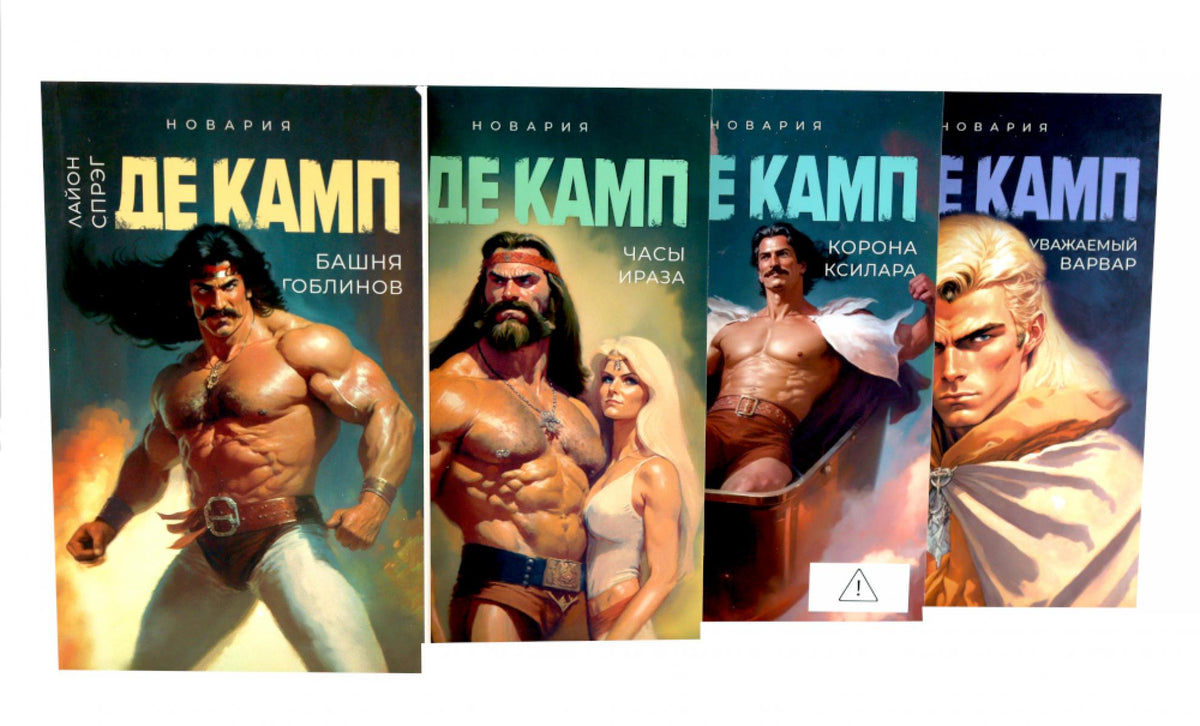 Де Камп. Ч.1 (комплект из 4-х книг). Де Камп Л.С.