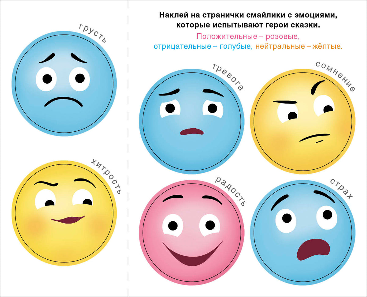 Сказки с эмоциями. Волк и козлята