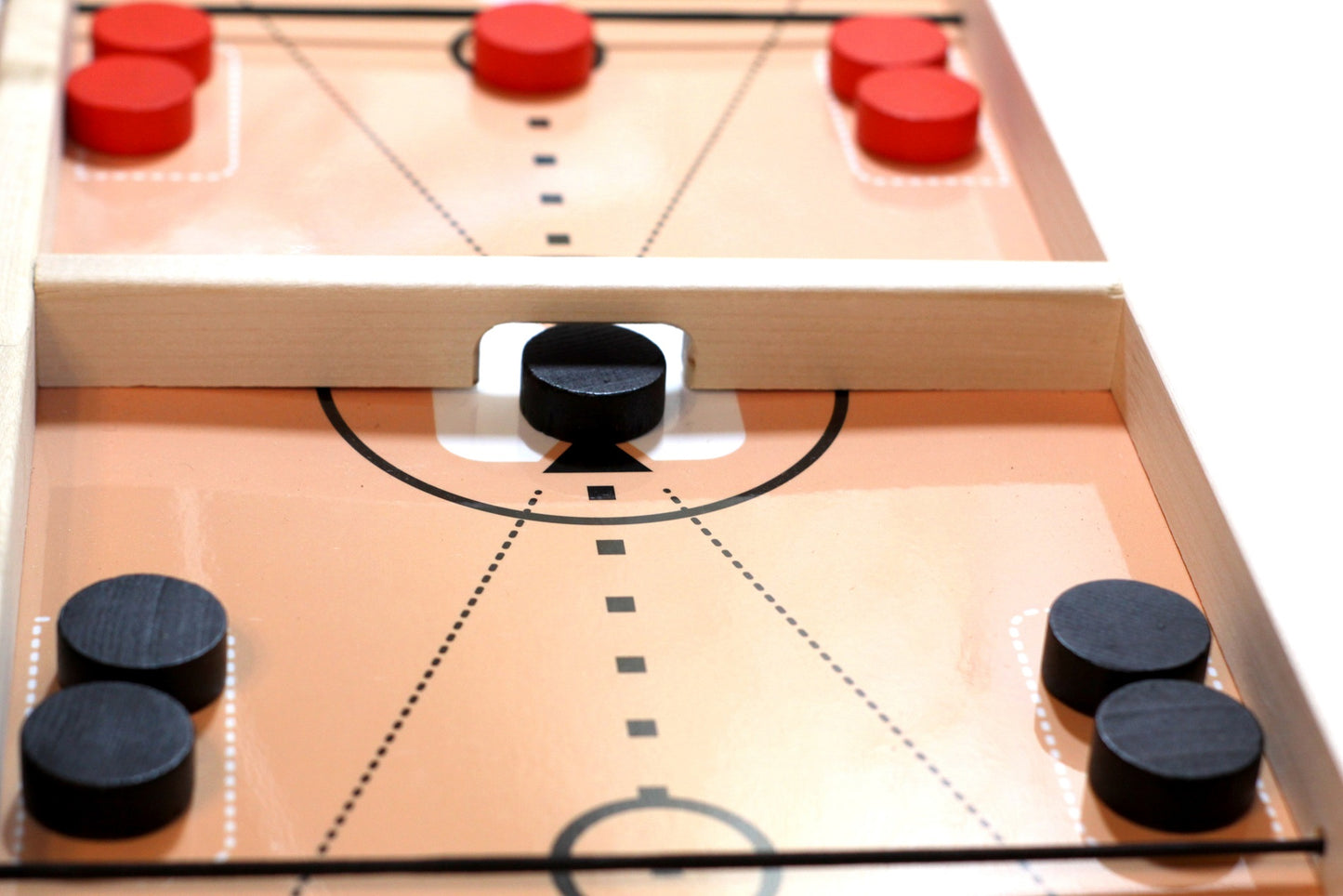 ДК.Настольная игра "Double Sling 2" (Дабл Слинг) (красные,черные фишки) (дерево) арт.02975