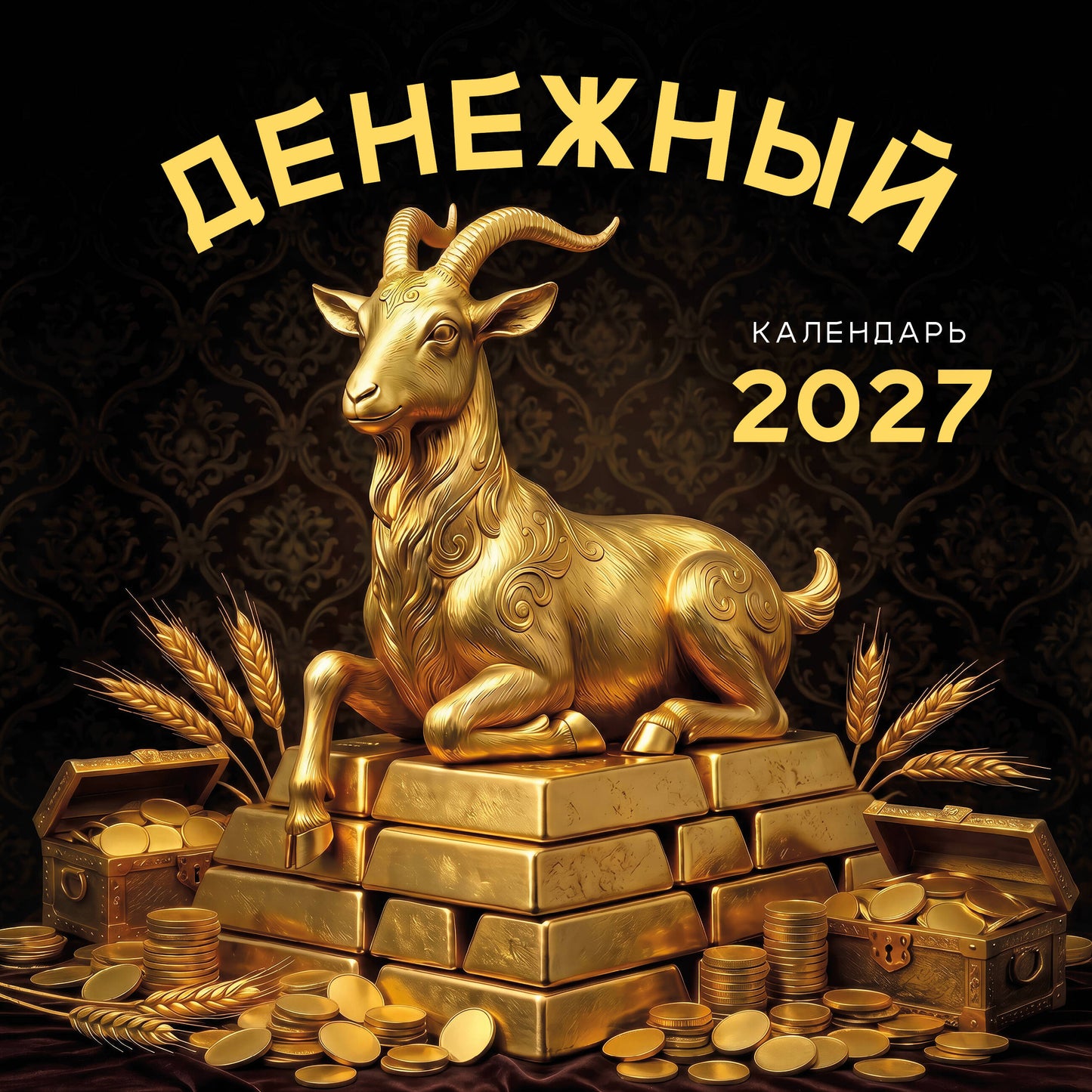 Денежный календарь 2027. Календарь настенный на 2027 год (300х300)