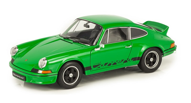 Welly. Машинка 1:38 "Porsche 911 Carrera RS 1973" зеленый с черным арт.43653W-GN-BK