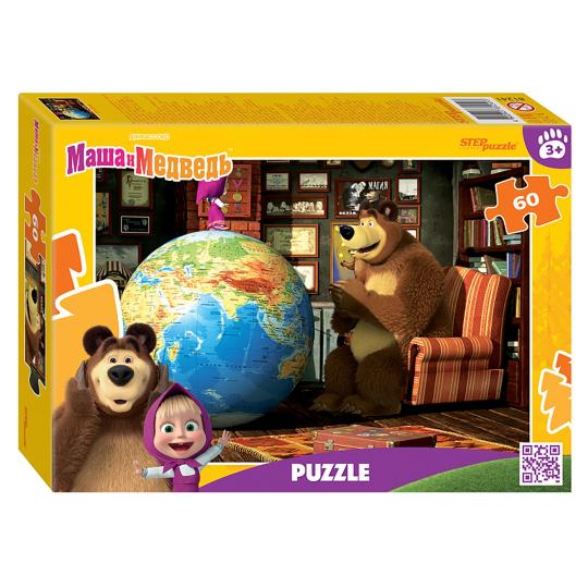 81241 Мозаика "puzzle" 60 "Маша и Медведь (нов.)"