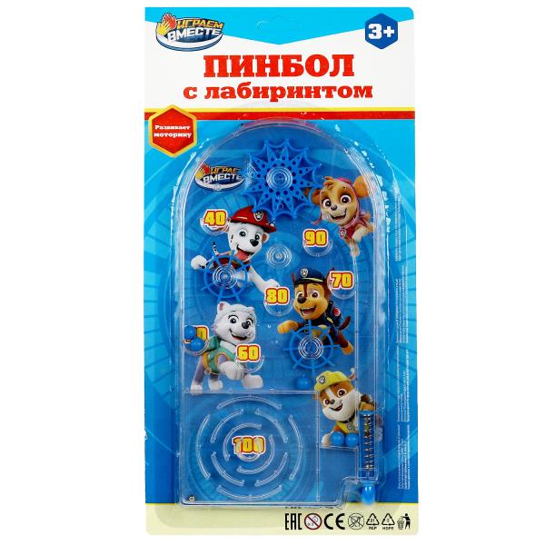 Настольная игра пинбол щенки блист.36,3*17*3см ИГРАЕМ ВМЕСТЕ в кор.2*96шт