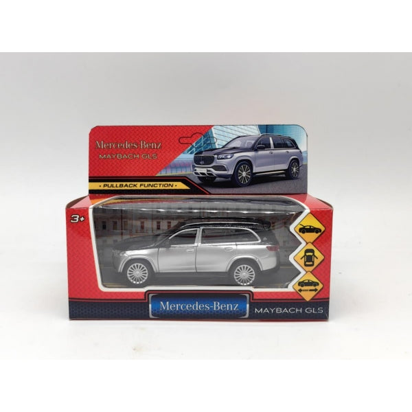 MAYBCHGLS-12-GYSR Машина металл MERCEDES-BENZ gls maybach 12см, дв,баг,ин,селенит, кор. Технопарк в