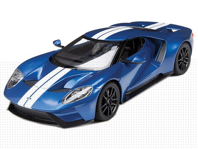 Kinsmart. Модель арт.КТ5391/2 "Ford GT 2017" 1:38 (синяя) инерц.