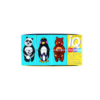 Настольная игра. IQ кубики. 6 кубиков в поддончике фигурные. Кто живёт в зоопарке? 4+