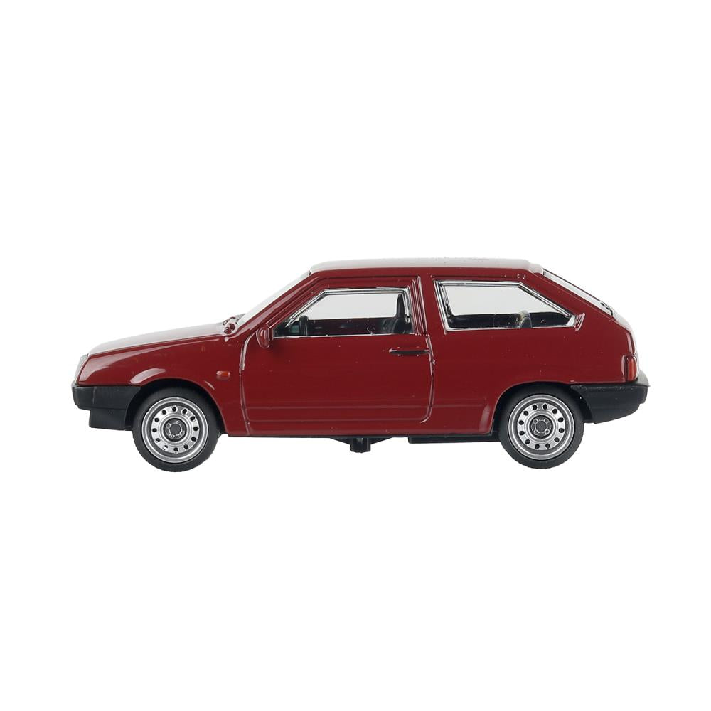 Машина металл LADA lada 2108 длина 10,5 см, инерц, вишневый, кор. Технопарк в кор.2*36шт