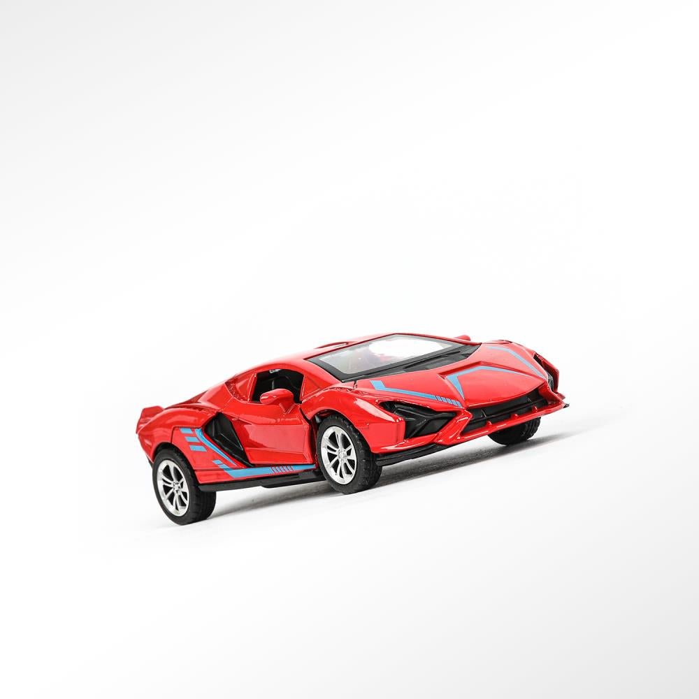 1:32 модель металл свет-звук lamborghini sian 14.9см, двери, инерция, багаж. - в кор.2*48шт