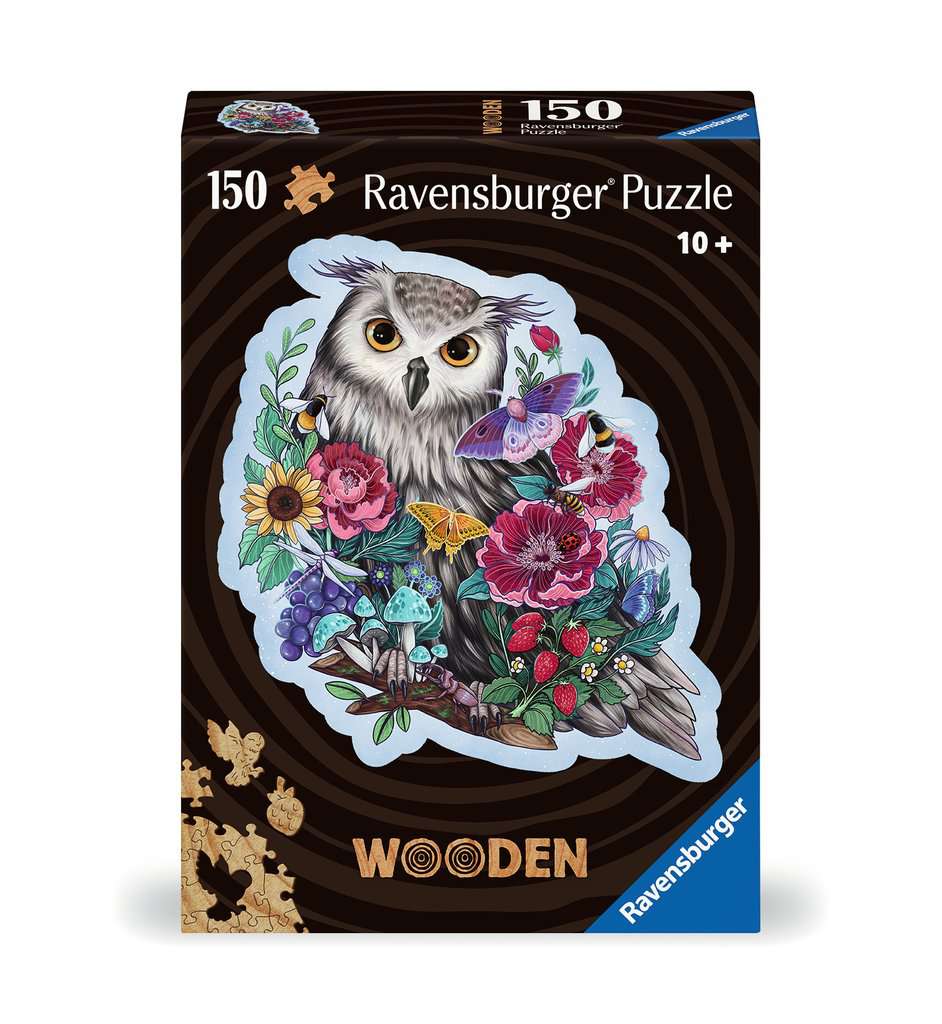 Ravensburger. Пазл дер. 150 арт.17511 "Волшебная сова"
