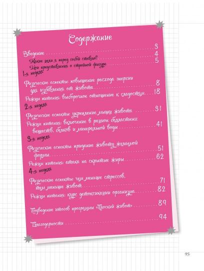 Мой блокнот. Плоский животик