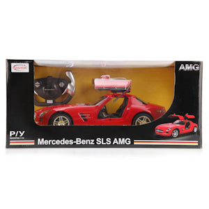 МАШИНА Р/У RASTAR MERCEDES-BENZ SLS AMG 1:14 СО СВЕТОМ, ОТКРЫВ.ДВЕРИ, ЦВЕТ В АССОРТ. В КОР в кор.6шт