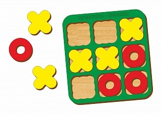 Анданте. РДИ. ТТ-001 Игра Крестики Нолики (Крошка.ру дерево)