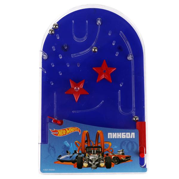 Настольная игра ХОТ ВИЛС пинбол hot wheels, кор.19,5*14,5*3см ИГРАЕМ ВМЕСТЕ в кор.2*72шт