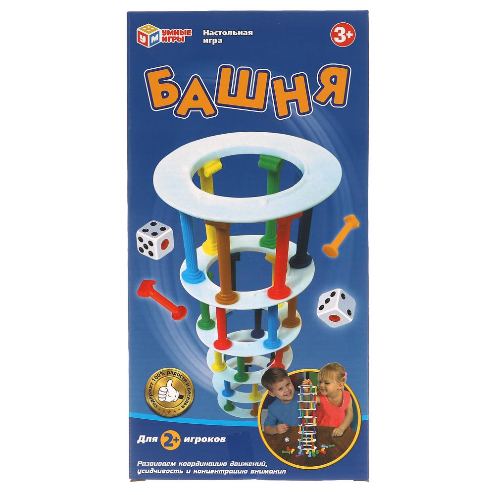 Настольная игра башня, кор.15*30*4см Умные игры в кор.2*42шт