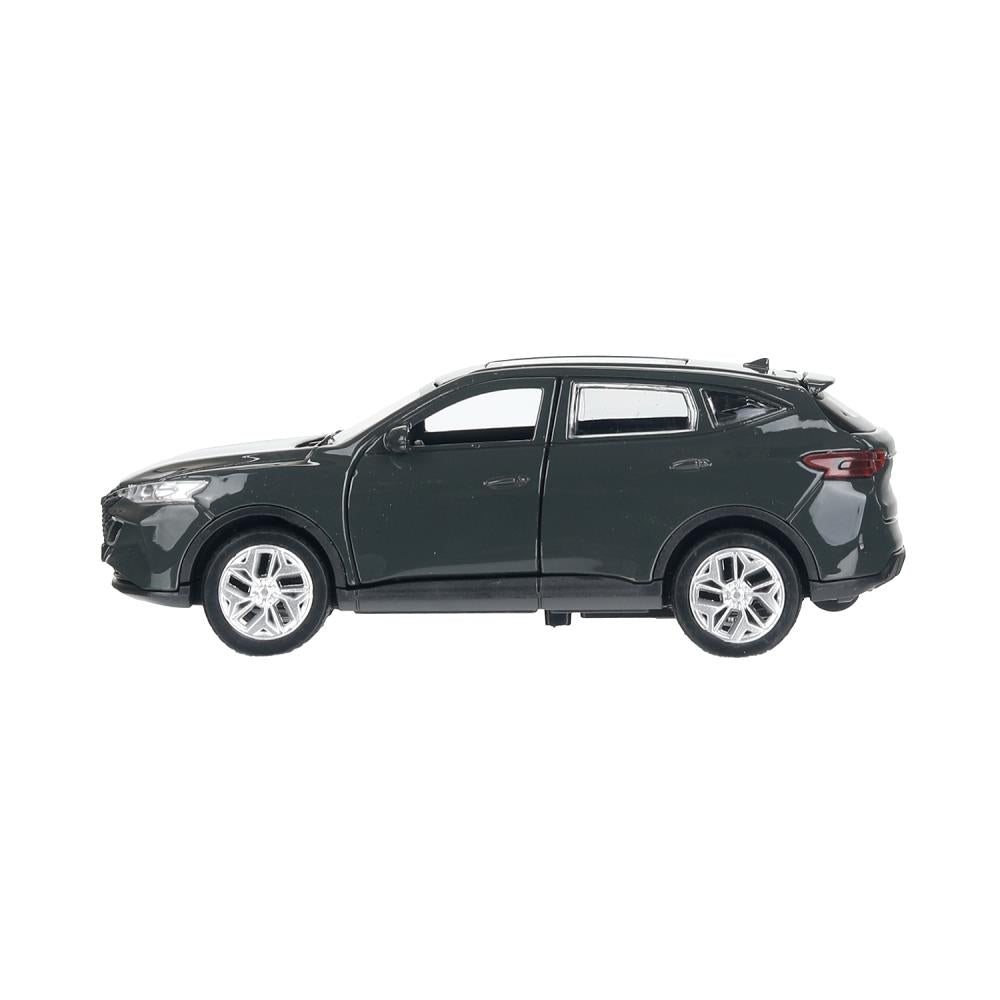 Машина металл haval f7 длина 12 см, инерц, двери, багаж, темно-серый, в кор. Технопарк в кор.2*36шт