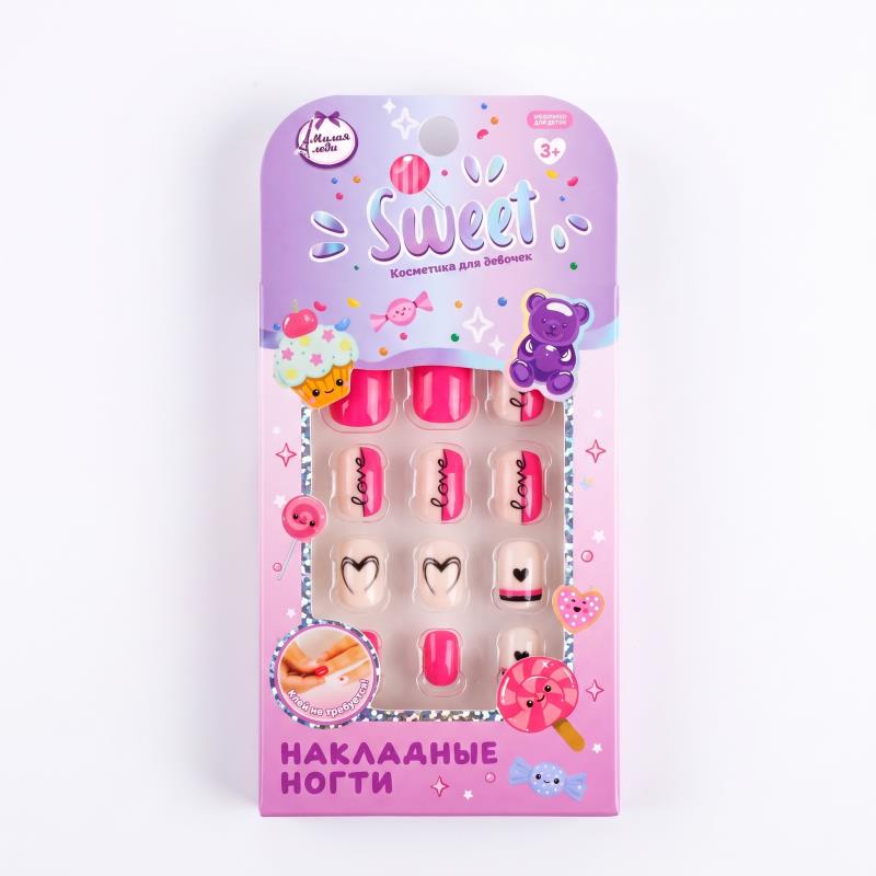 Накладные ногти в коробке МИЛАЯ ЛЕДИ в кор.60*12шт