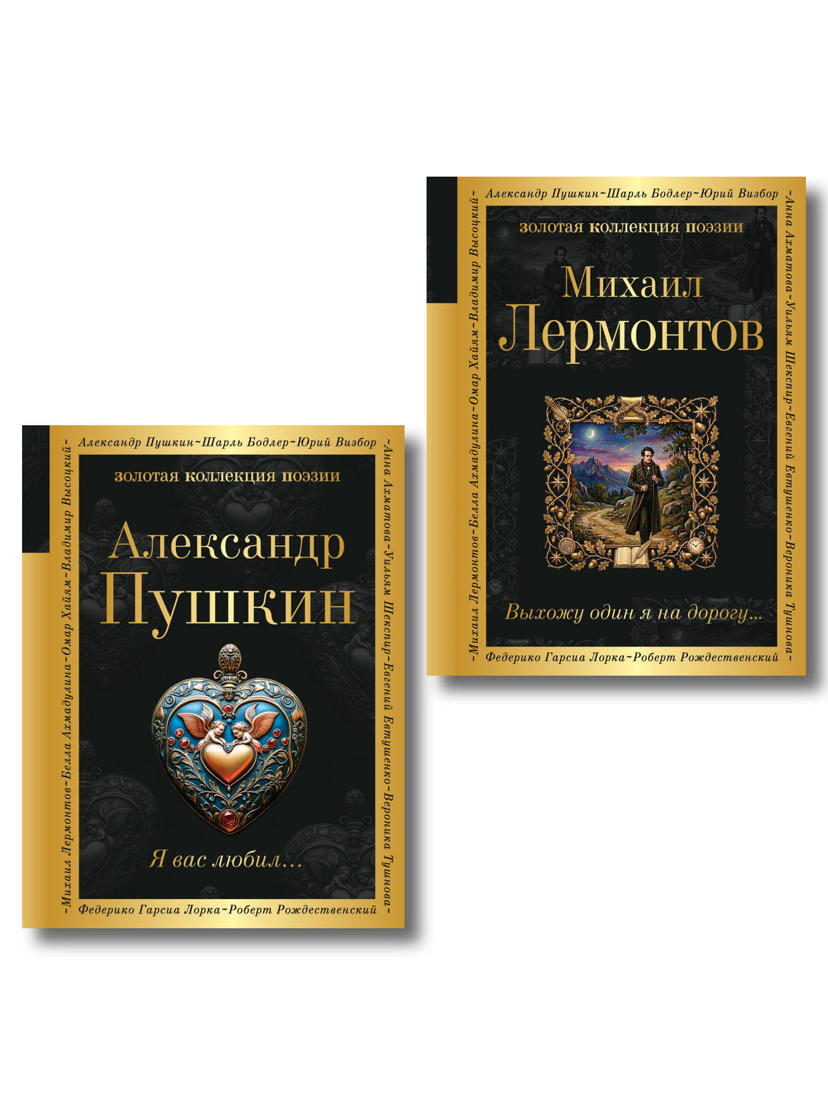 Комплект Два гения русской поэзии (из 2-х книг Пушкин и Лермонтов)