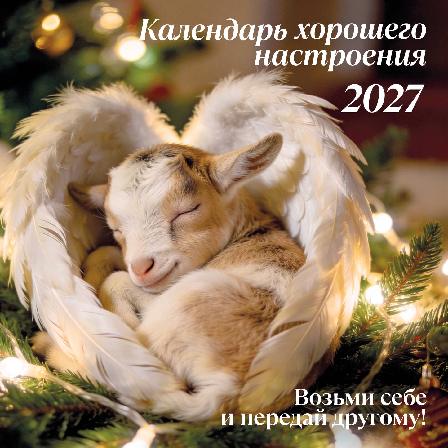 Календарь хорошего настроения. Календарь настенный на 2027 год (300х300)