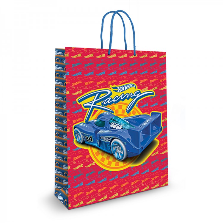 ND Play. Пакет подарочный большой "Hot Wheels-5" 250х350х100 мм арт.292398