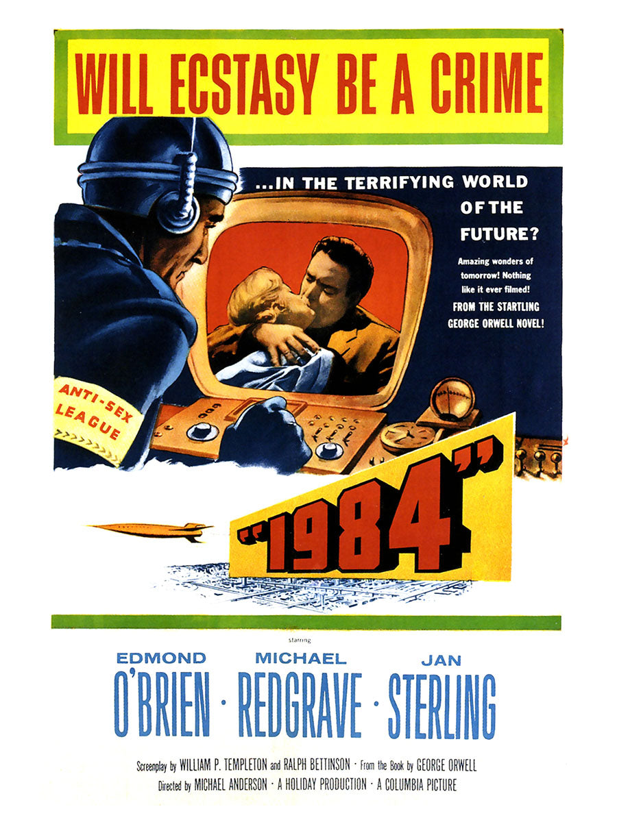 Плакат. 1984 афиша 1956. Формат А4.