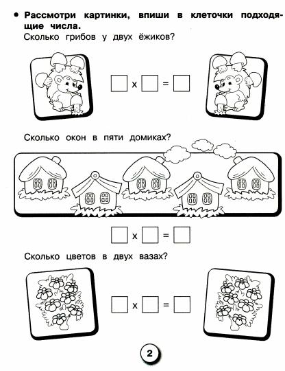 Математика. Учим таблицу умножения