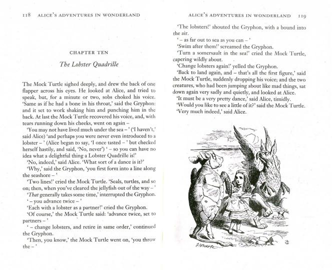 Alices Adventures in Wonderland & Through the Look