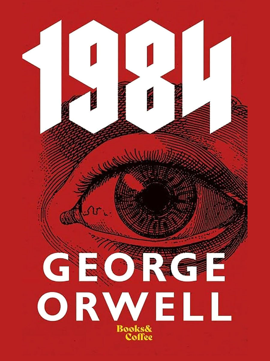 Плакат. 1984 обложка 1. Формат А4.