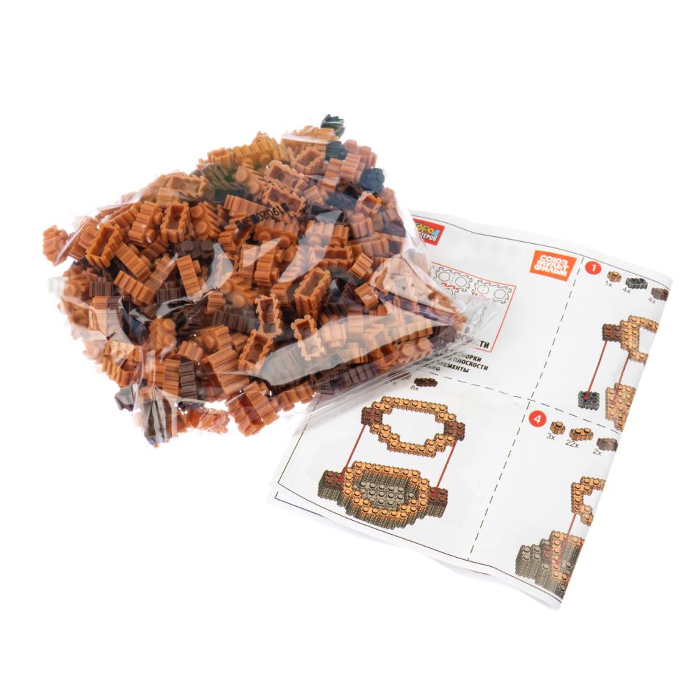 СОЮЗМУЛЬТФИЛЬМ конструктор 3D сборная фигурка Винни Пух, 329 дет. Город мастеров