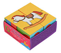 Игра настольная. IQ кубики. 4 кубика в поддончике. Игрушки. 2+