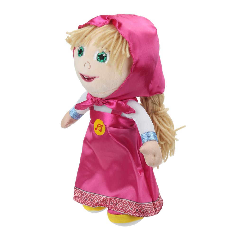 арт.M121914MM-30S Кукла мягконабивная Маша и Медведь маша 30см, озвученная "МУЛЬТИ-ПУЛЬТИ" в кор.24ш