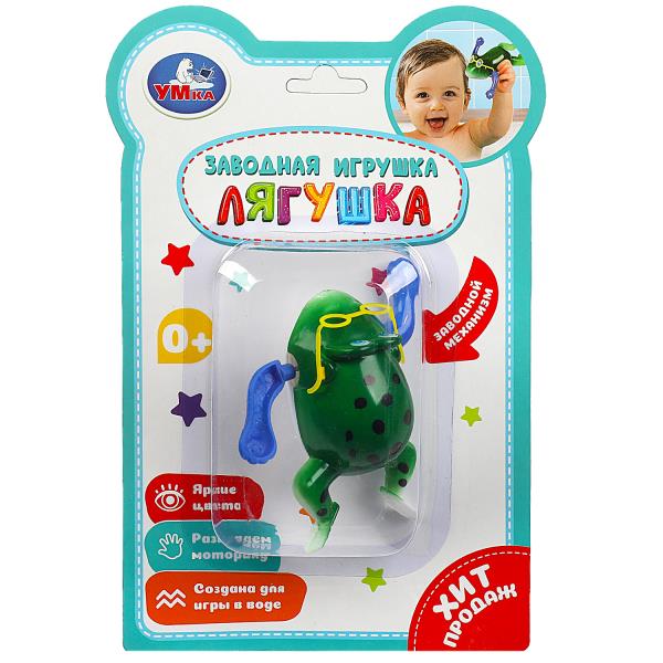Заводная игрушка "лягушка" на блист. Умка в кор.2*144шт