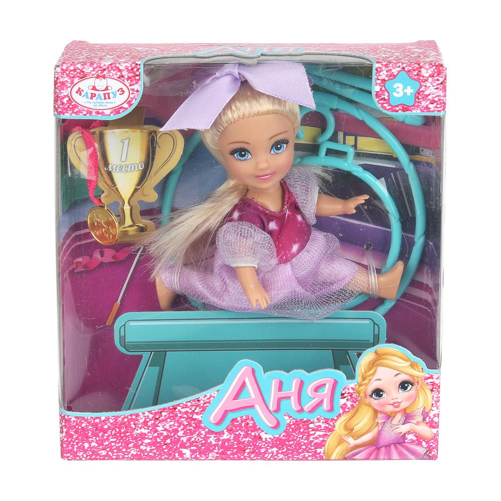 арт.ANNA-S2-BB Кукла Аня 12 см, акс., кор КАРАПУЗ в кор.120шт