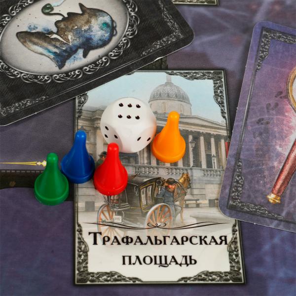 Запутанное дело Шерлока Холмса. Настол.игра-квадрат. 40 карточек. 250х250мм. Умные игры в кор.10шт
