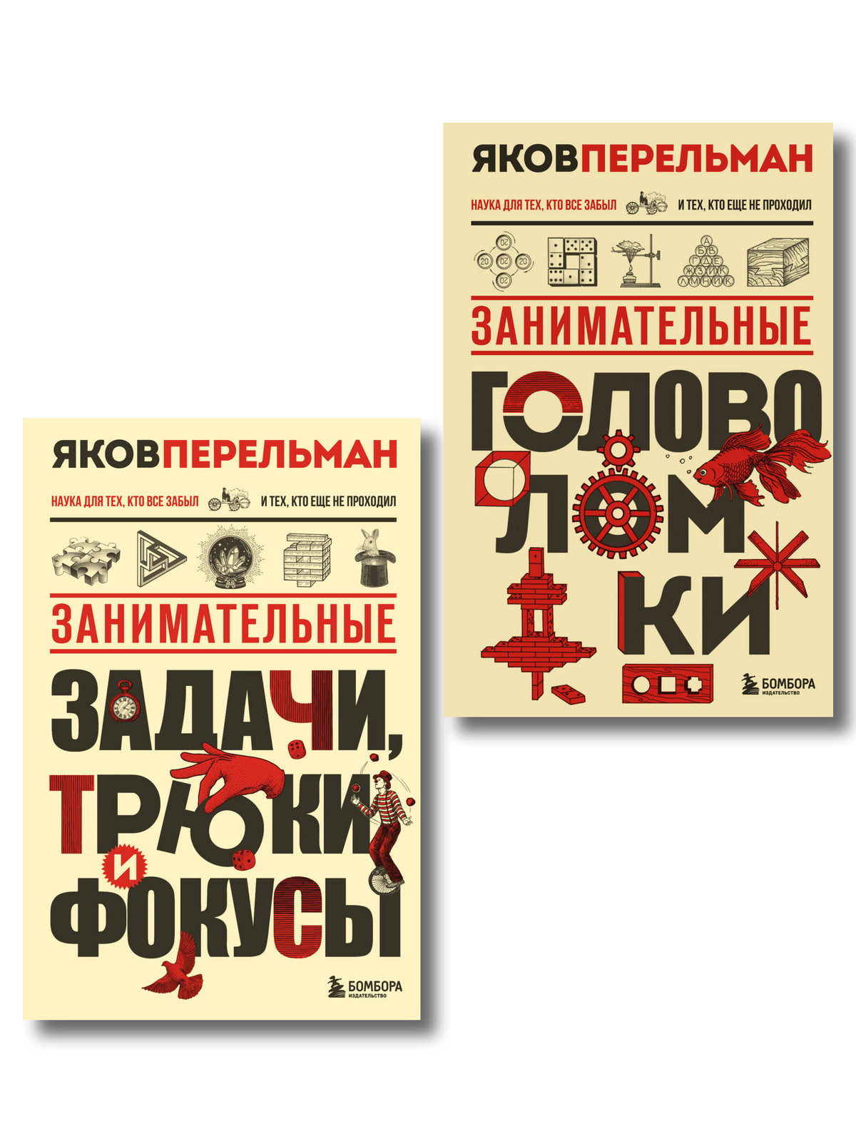 Полезный досуг с Перельманом. Комплект из 2х книг