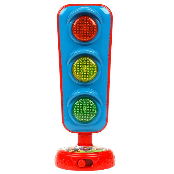 Обучающая игрушка СВЕТОФОР Щенячий Патруль 35песен,стихов,звуков.свет.блист.бат. Умка в кор.72шт