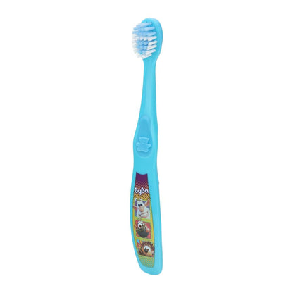 Зубная щетка фигурная для детей БУБА синяя MASTER DENT в кор.24*12шт
