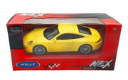 Welly. Машинка 1:38 "Porsche 911 Carrera S" желтый арт.43661W