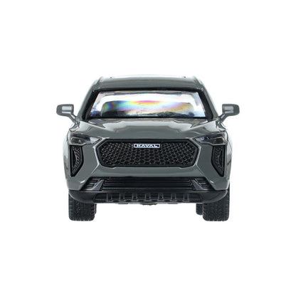 Машина металл haval jolion 10,5 см, двери, инерц. серый, Технопарк