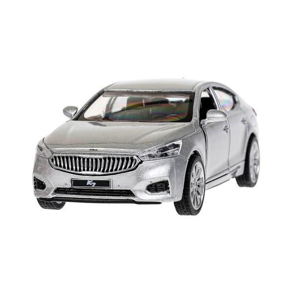 Машина металл KIA k7, 11,5 см, двери, инерция, кор. Технопарк в кор.2*48шт