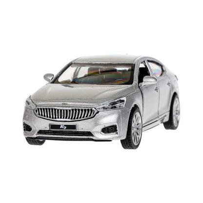 Машина металл KIA k7, 11,5 см, двери, инерция, кор. Технопарк в кор.2*48шт