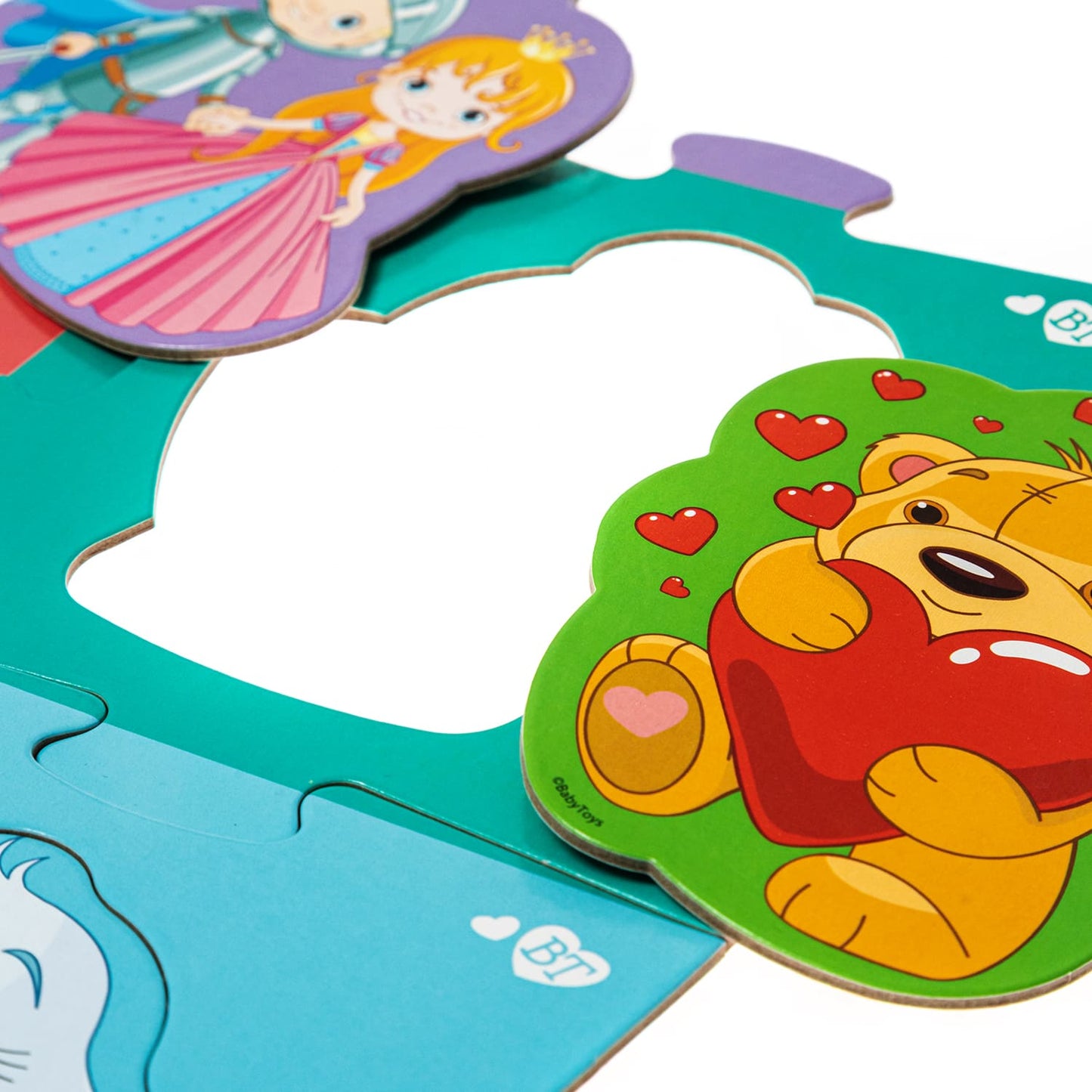 Пазлы MAXI "Милашки" 24 эл Baby Toys (поле 61х47см)
