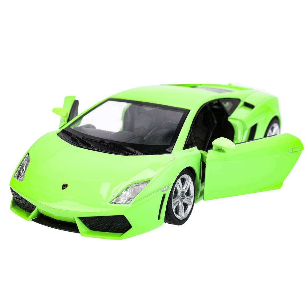 Машина металл свет-звук lamborghini gallardo lp 560-4, 18 см, двери,багажник Технопарк в кор.2*6шт