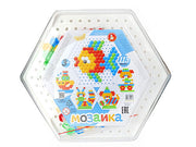 Мозаика шестигранная "Рыбка" 113 эл (шестигранная пласт.коробка)